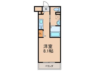 グランジュール大手町の物件間取画像